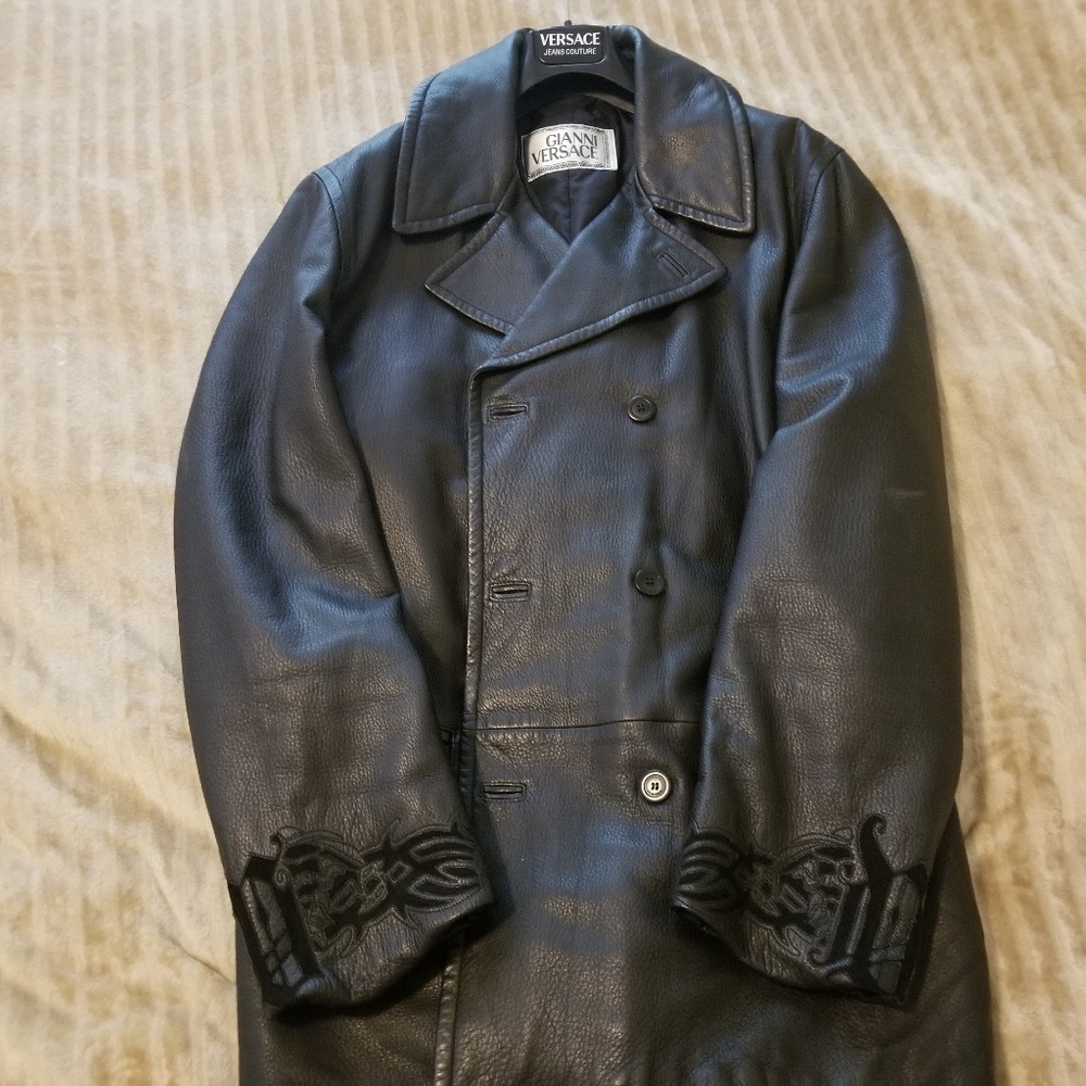 GIANNI VERSACE LEATHER JACKET